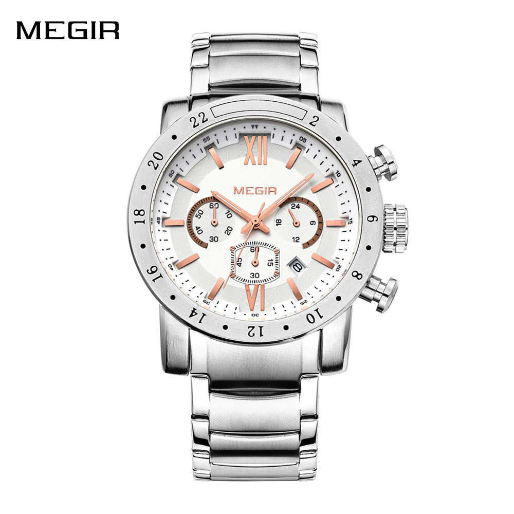 Smartwatch Touch - MEGIR повседневные часы из нержавеющей стали