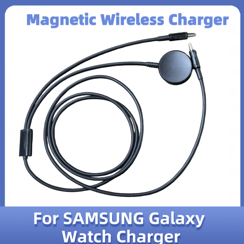 Watch Charger Cable - Магнитный беспроводной зарядный кабель Type-C 2-в-1
