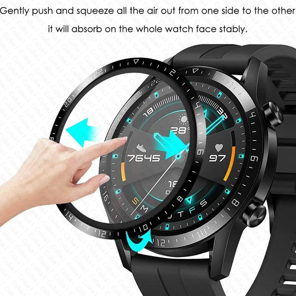 Titan Smartwatch Accessories - Защитное стекло 20D с изогнутыми краями