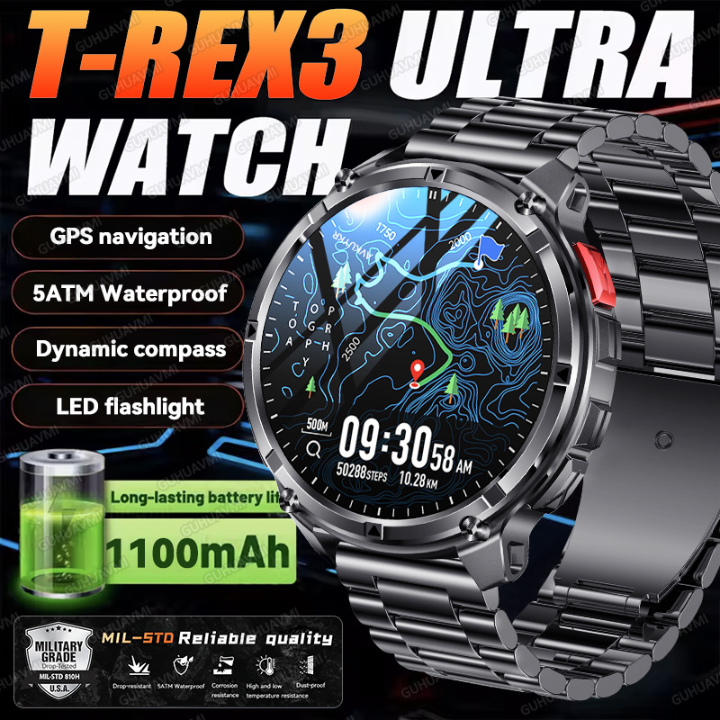 Smartwatch Store - 2026 Новые военные умные часы T-Rex3