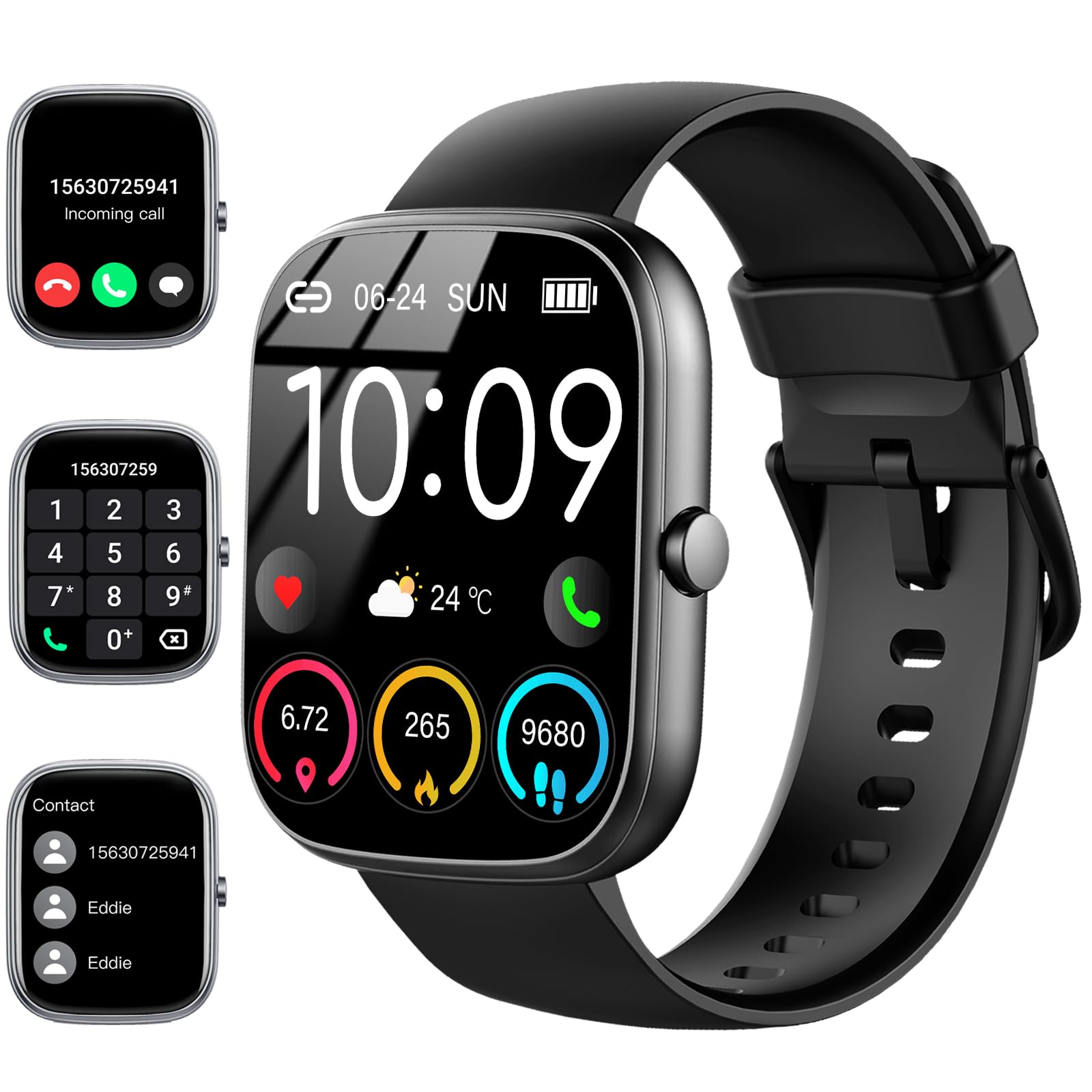 Smartwatch Face - Смарт-часы, умные часы 1,91 дюйма (приход/вызов),