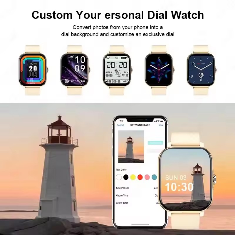 Умные часы с полным сенсорным  – обзор и цена Smartwatch Instagram
