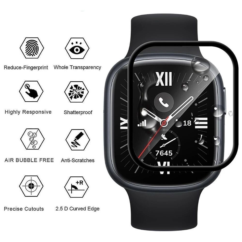 1-5 шт. мягкой пленки из ТПУ д – обзор и цена Watch Face Protector