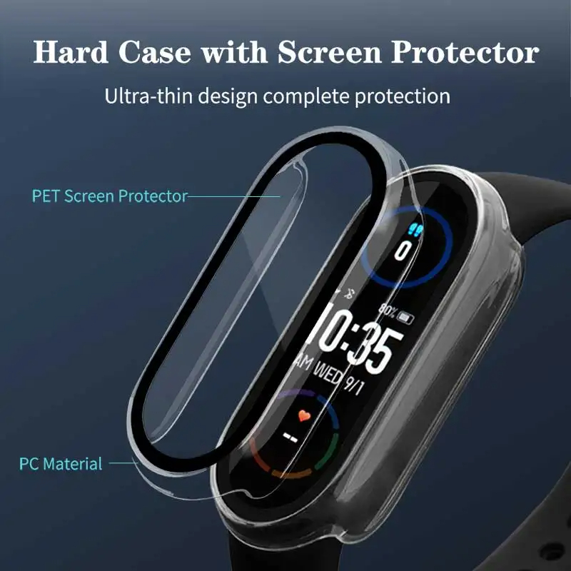 Закаленное стекло + чехол для  – обзор и цена Smartwatch Watch Accessories For Women