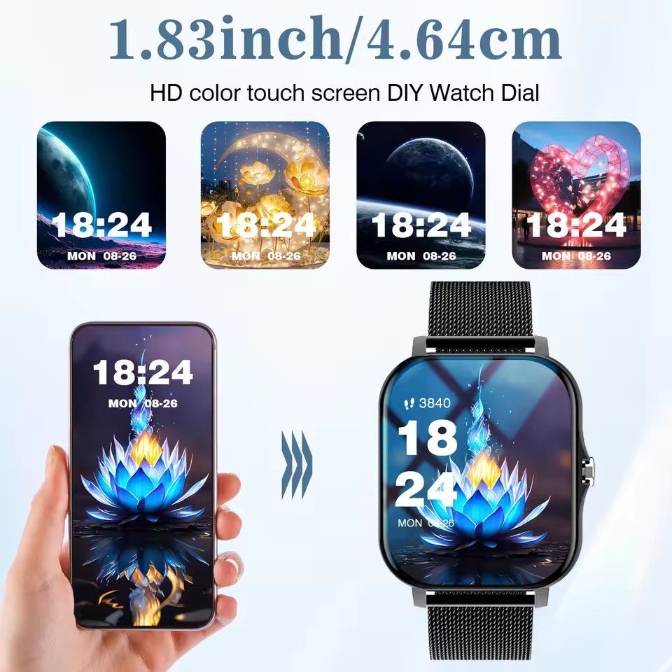 Умные часы для мужчин и женщин – обзор и цена Smartwatch Instagram