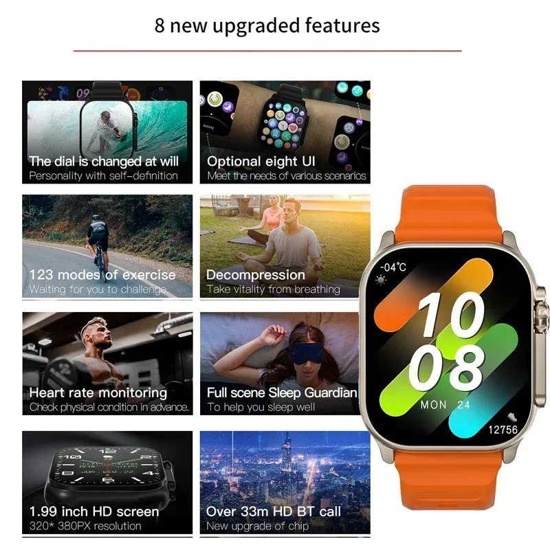 Новые мужские смарт-часы 2026  – обзор и цена Smartwatch Instagram