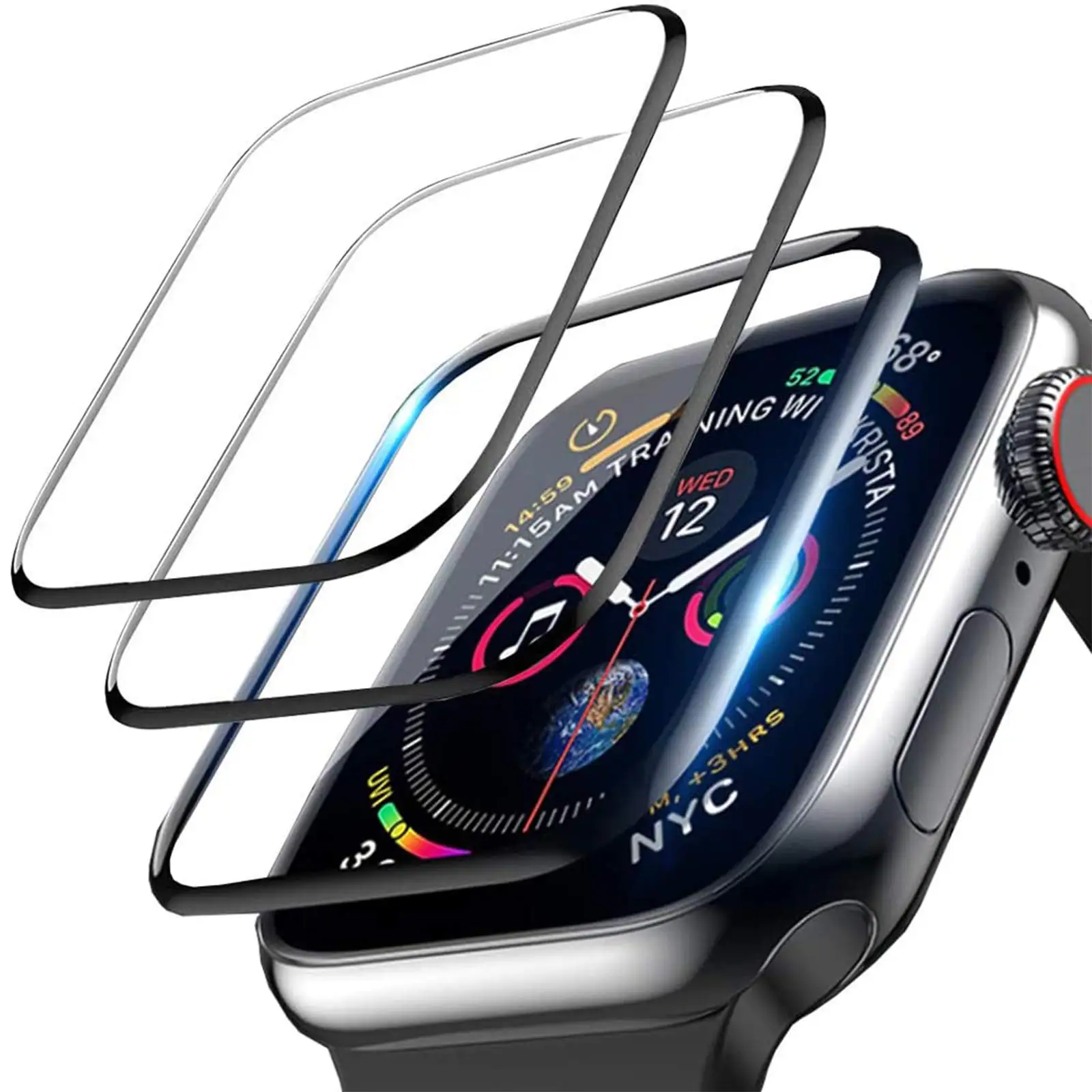 3D закаленное стекло для Apple – обзор и цена Apple Smartwatch Accessories