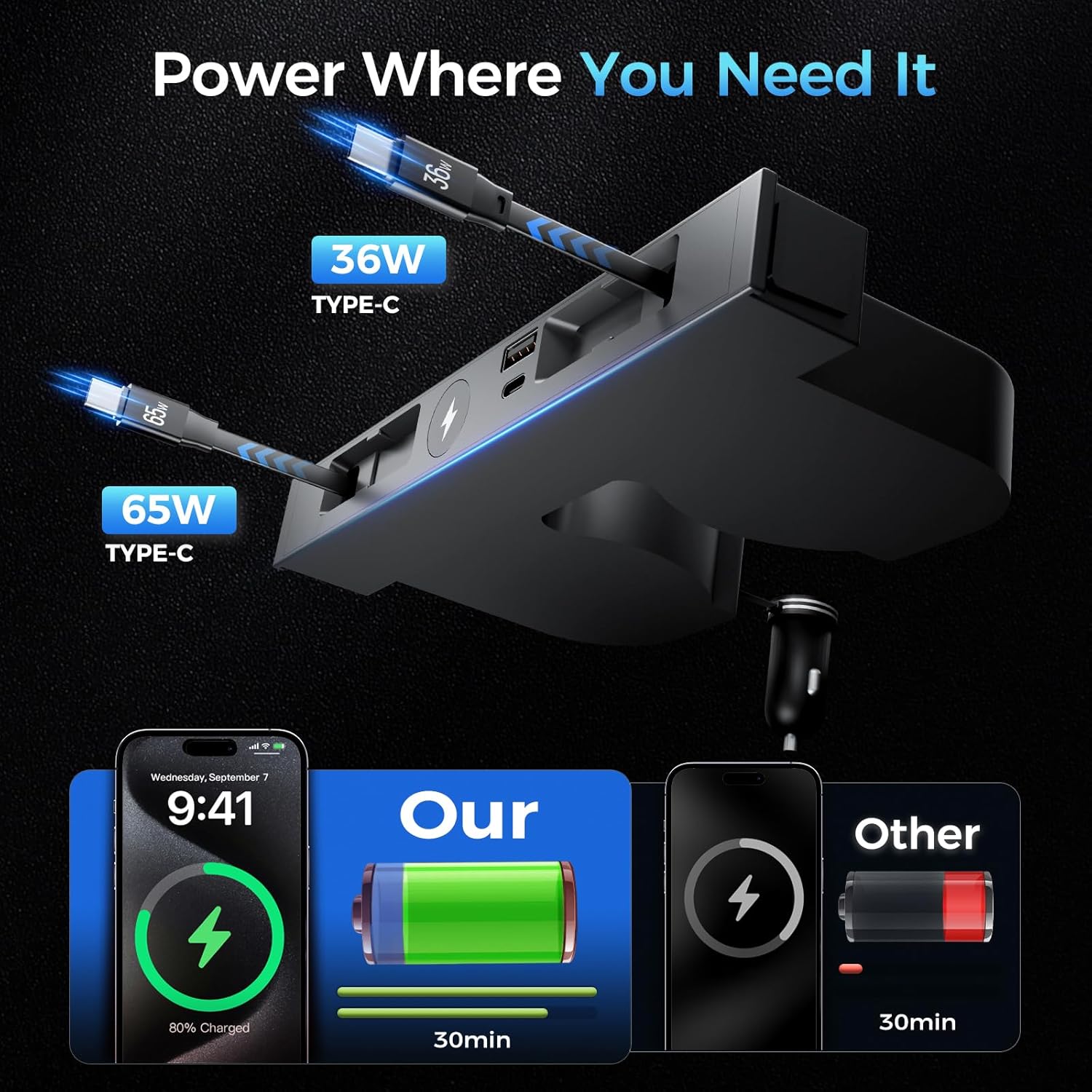 USB-хаб для Tesla Model Y/3 Hi – обзор и цена Watch Charger Cable