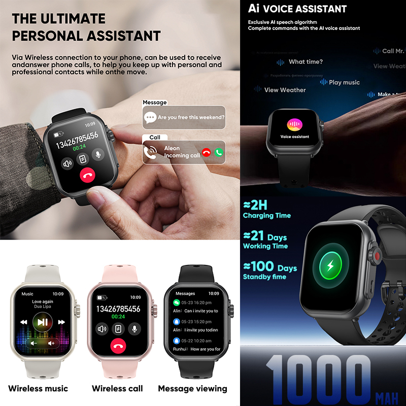 2025Новинка для XIAOMI IOS Wat – обзор и цена Smartwatch Instagram