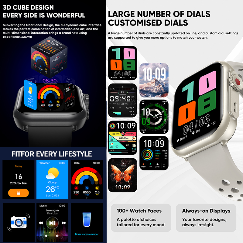 2025Новинка для XIAOMI IOS Wat – обзор и цена Smartwatch Instagram