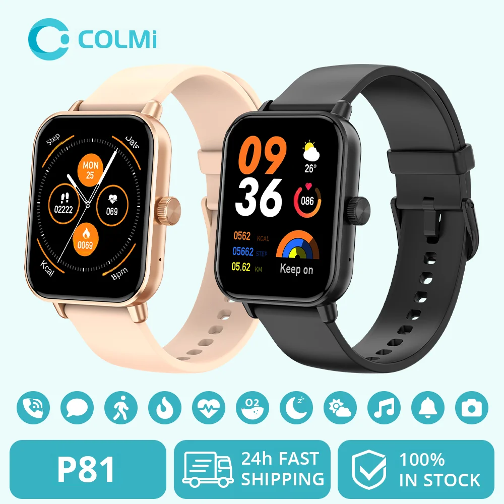 COLMI P81 Смарт-часы с голосов – обзор и цена Smartwatch Instagram