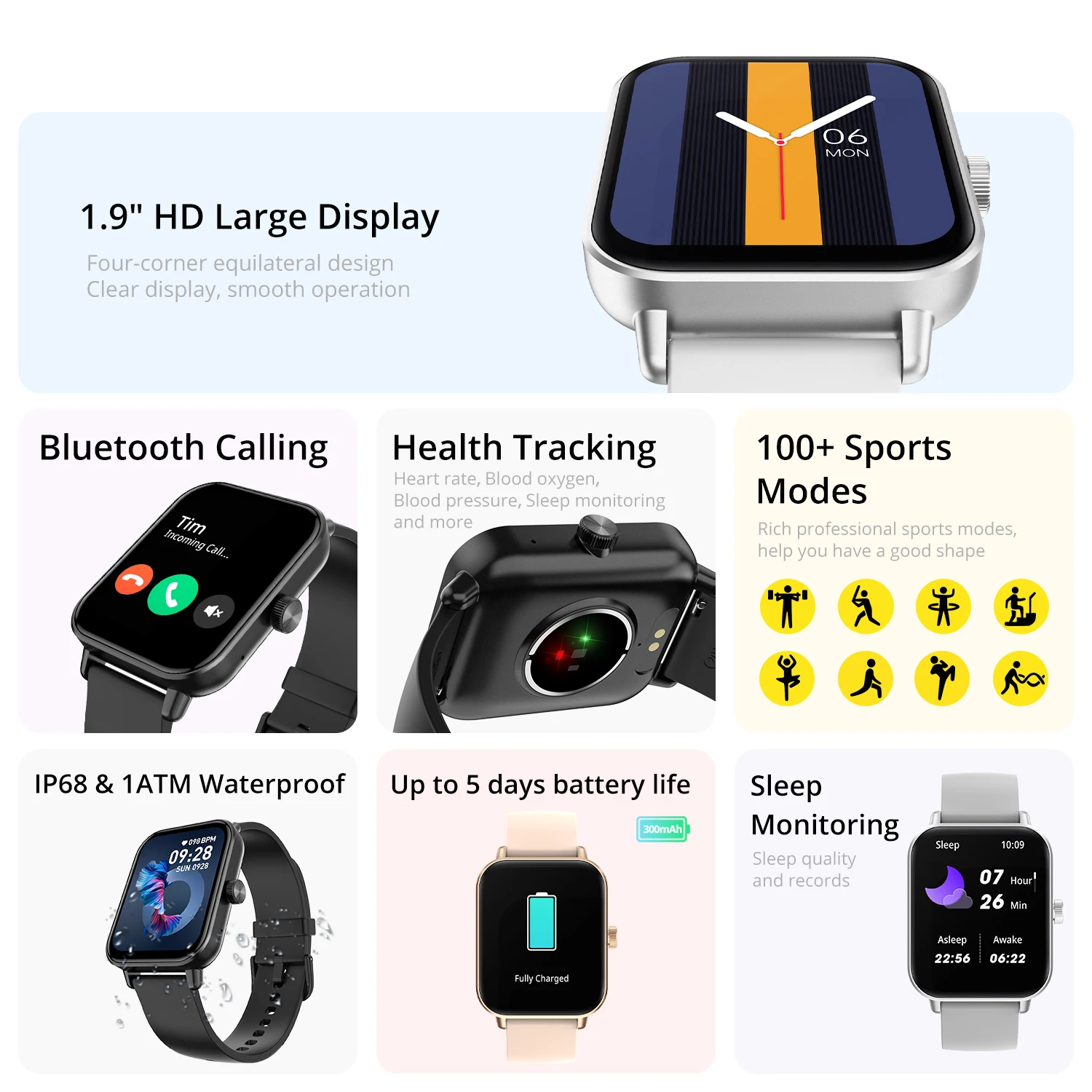 COLMI P81 Смарт-часы с голосов – обзор и цена Smartwatch Instagram