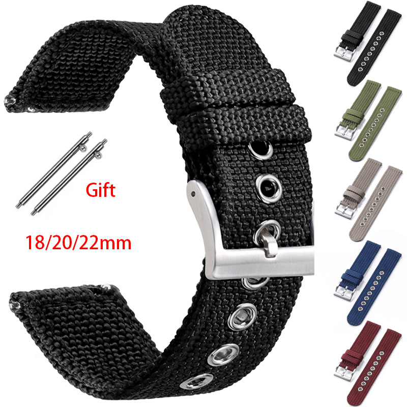 Ремешок нейлоновый для наручны – обзор и цена Nylon Nato Strap
