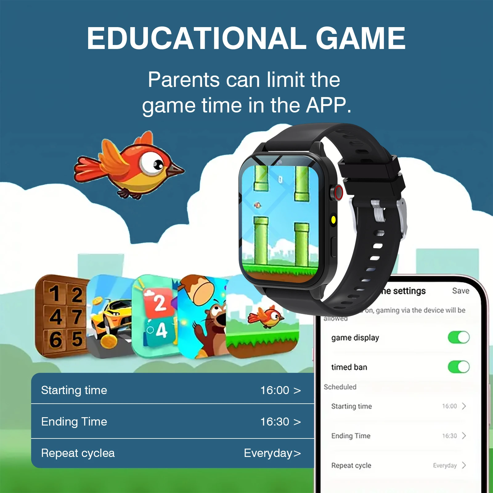 Детские умные часы 18, игровая – обзор и цена Smartwatch Touch