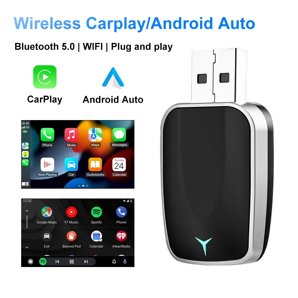 Беспроводной адаптер CarPlay A – обзор и цена Smartwatch Universal