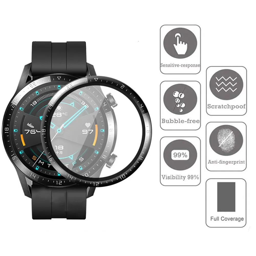 1-3 шт. HD прозрачная защитная – обзор и цена Garmin Smartwatch Accessories