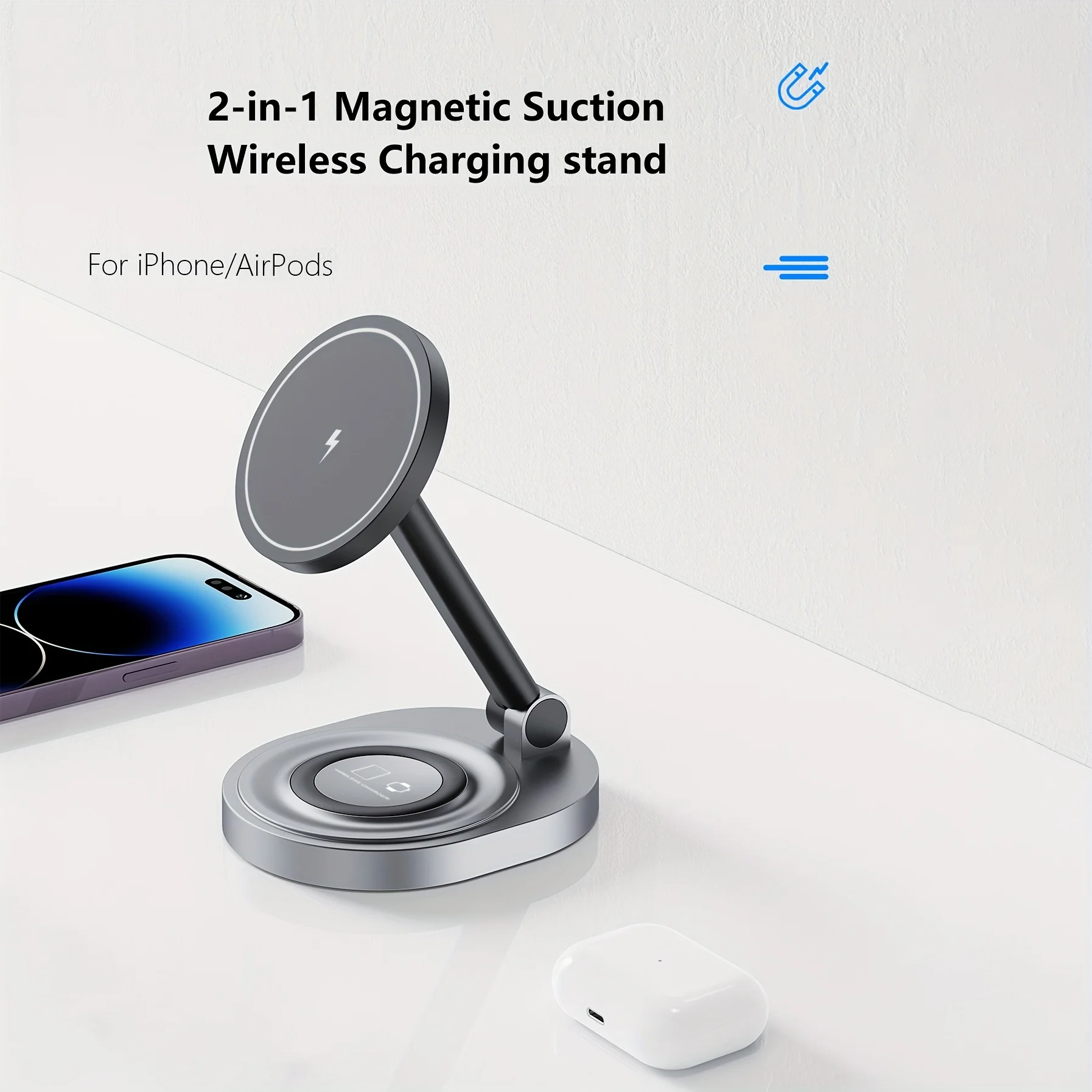 Магнитная подставка для беспро – обзор и цена Watch Charger Cable