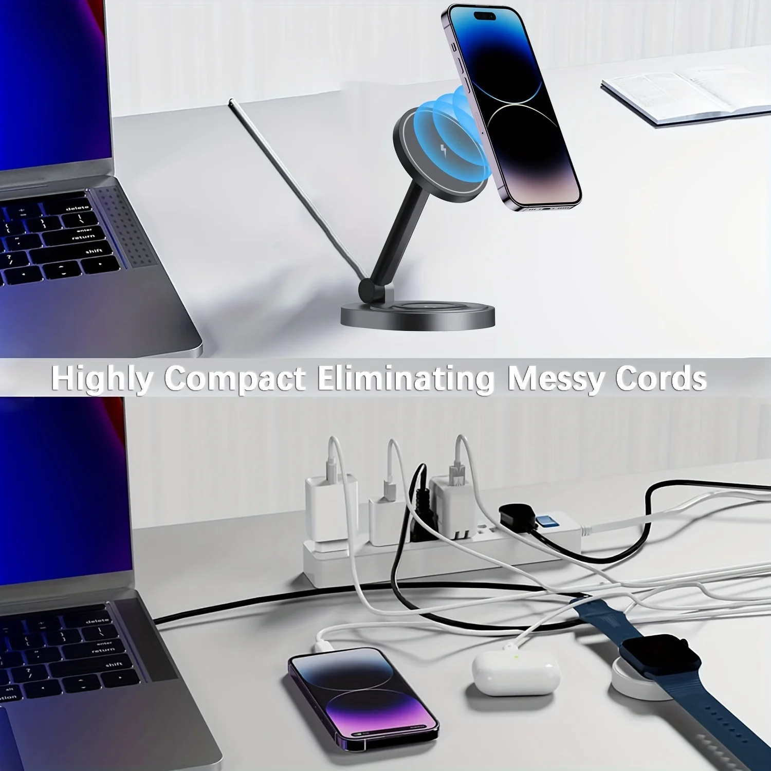 Магнитная подставка для беспро – обзор и цена Watch Charger Cable