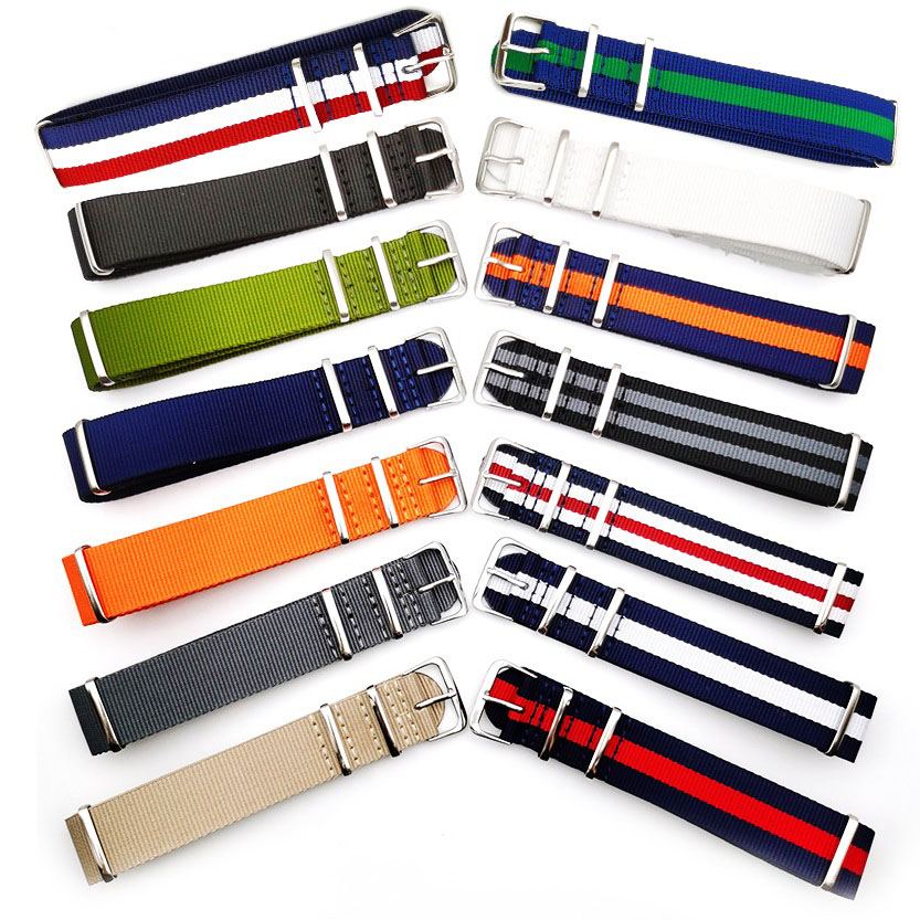 Холщовый ремешок для нейлоново – обзор и цена Nylon Nato Strap
