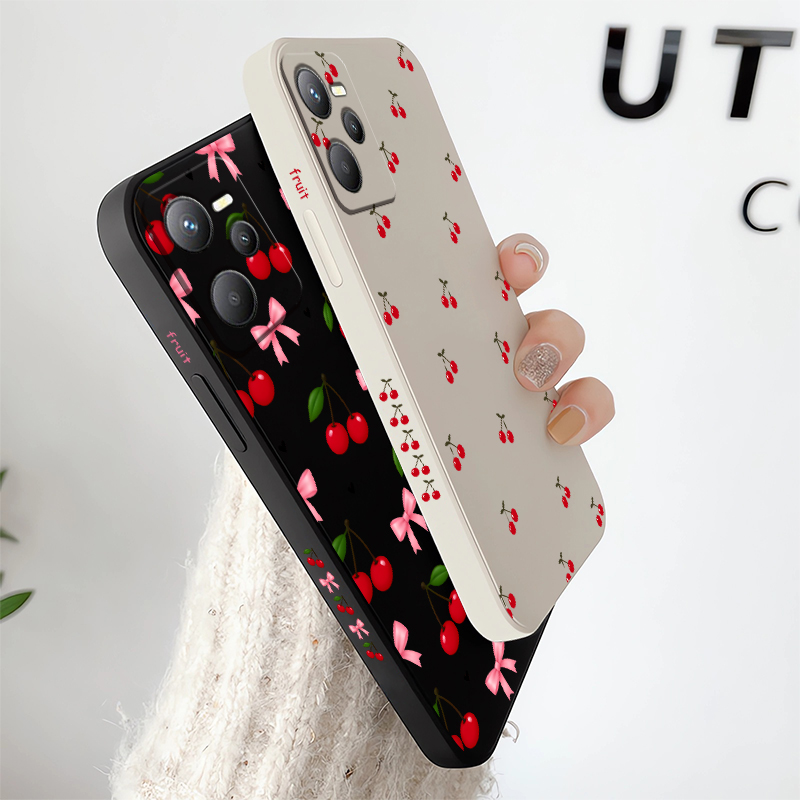 Чехол с вишневым принтом для O – обзор и цена Realme C67