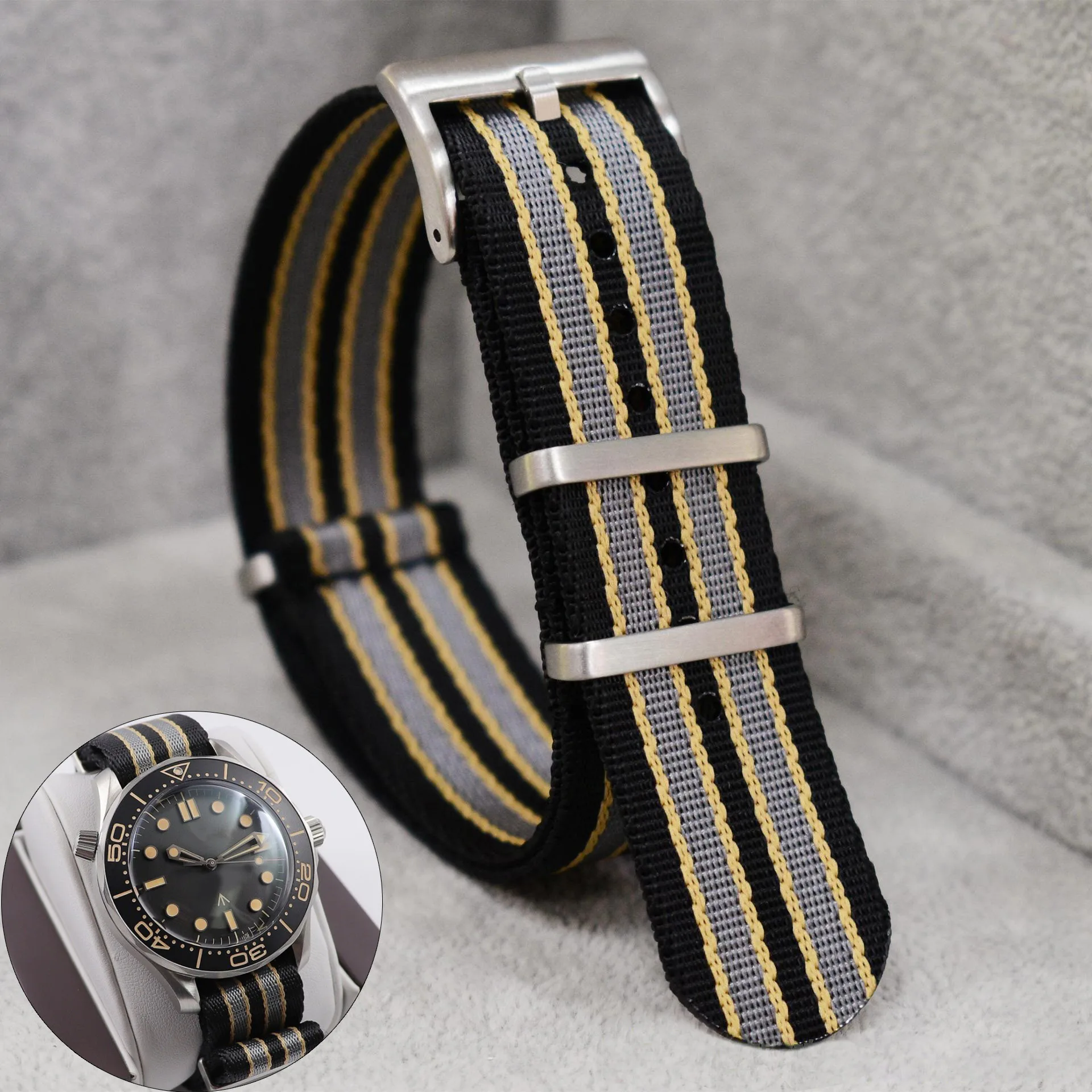 Нейлоновый ремешок для часов 2 – обзор и цена Nylon Nato Strap