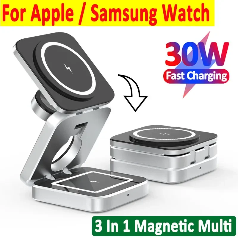 Магнитная подставка для беспро – обзор и цена Watch Charger Cable