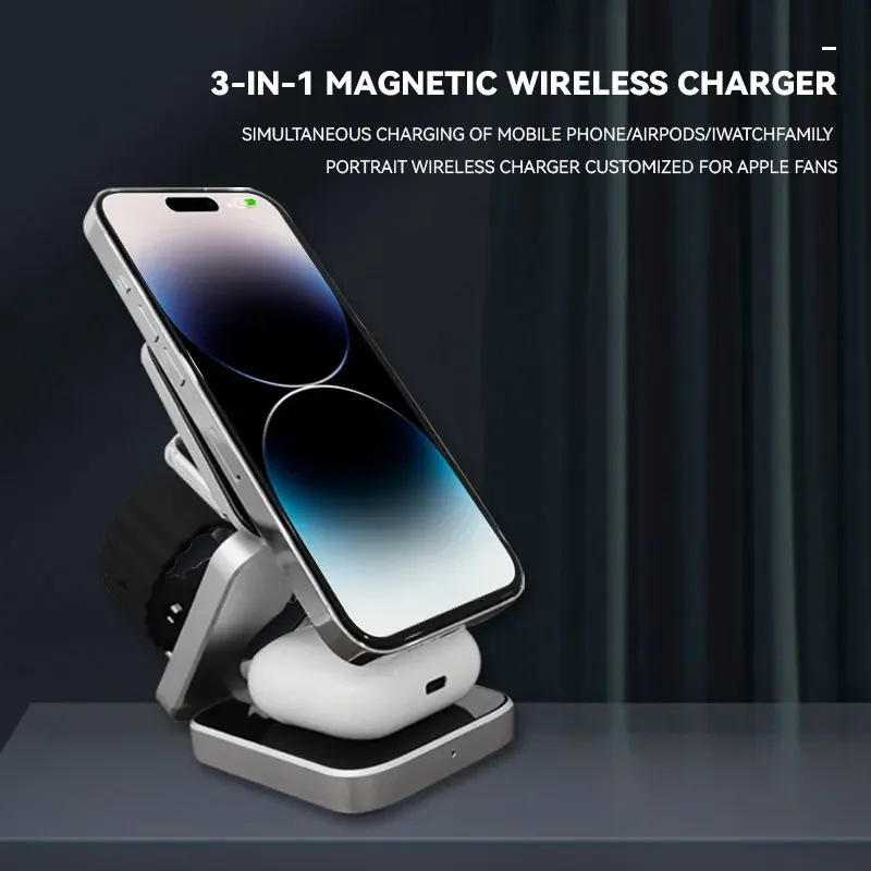 Магнитная подставка для беспро – обзор и цена Watch Charger Cable